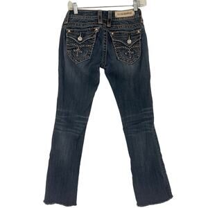 Rock Revival Women's Blue Jen Boot Bootcut Jeans Size 26